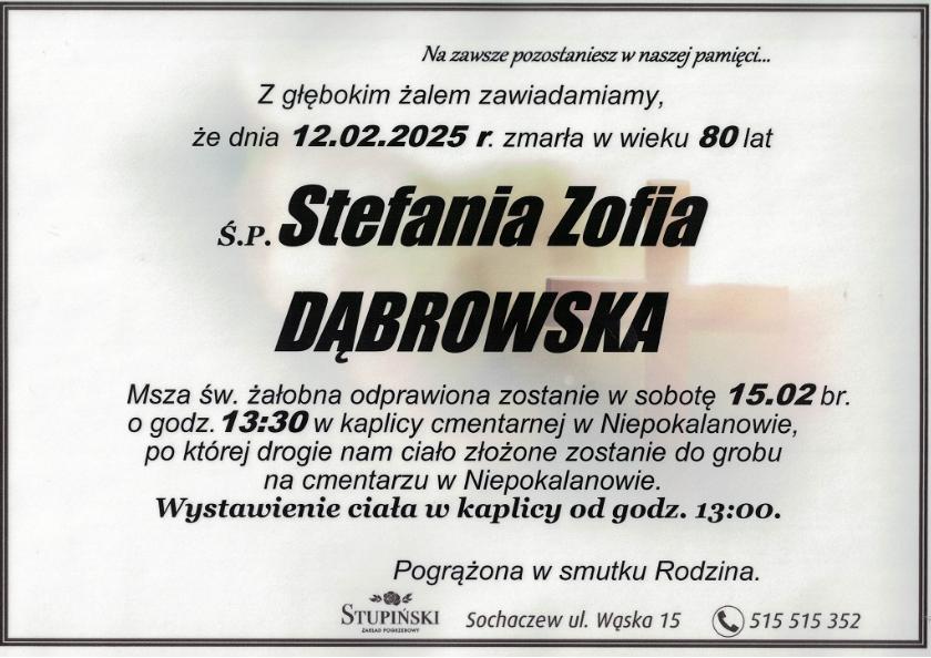 Stefania Dąbrowska