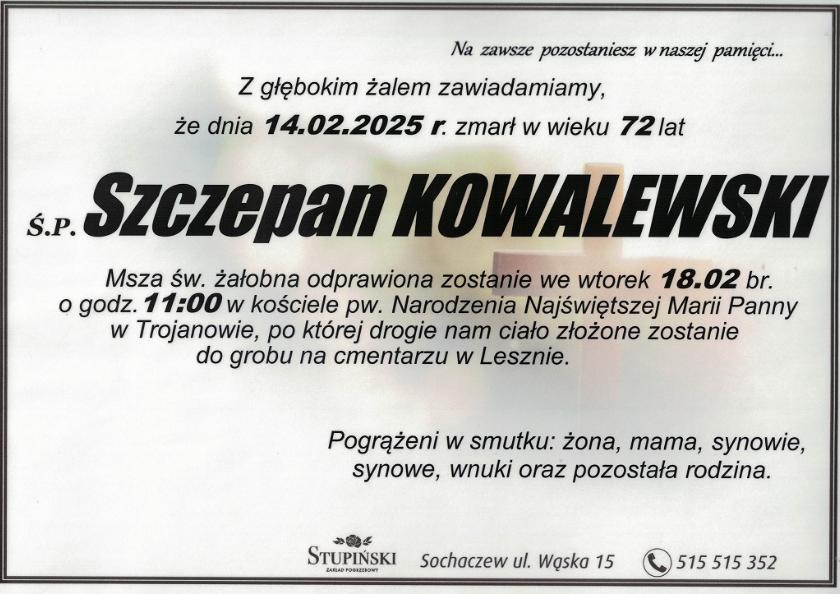 Szczepan Kowalewski