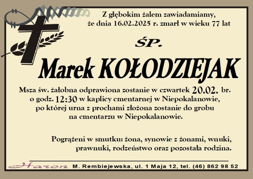 Marek Kołodziejak