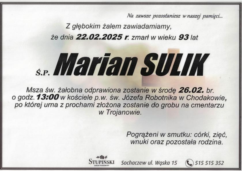 Marian Sulik
