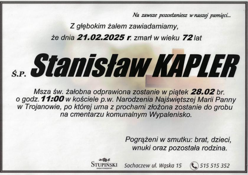 Stanisław Kapler