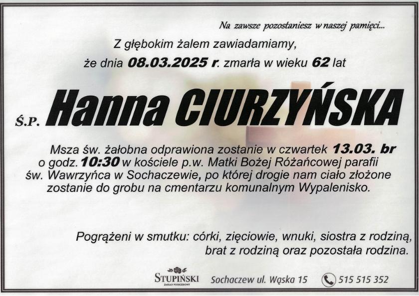 Hanna Ciurzyńska
