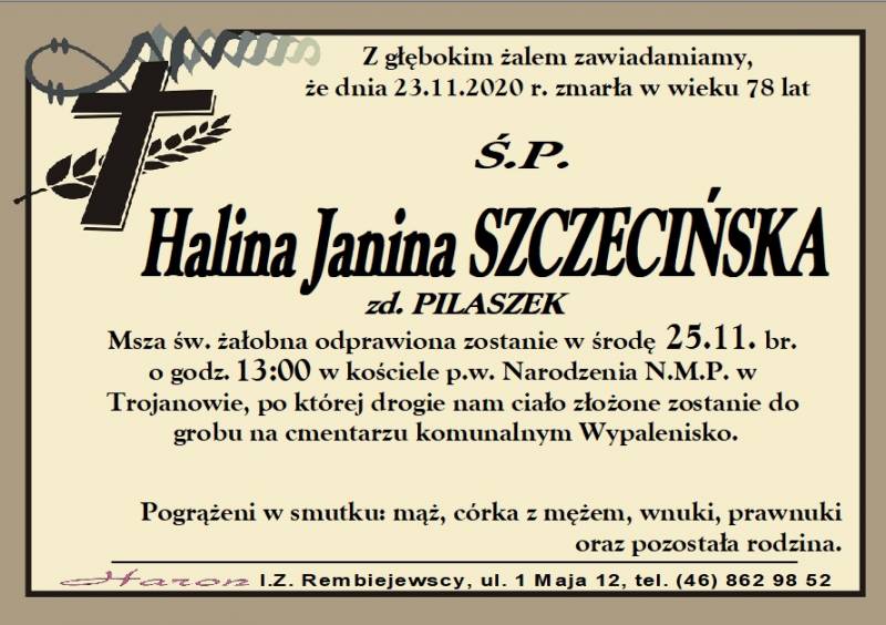 Halina Janina Szczecińska