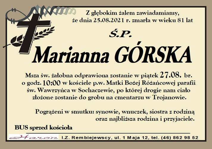 Marianna  Górska 
