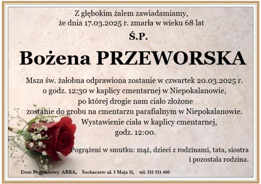 Bożena Przeworska