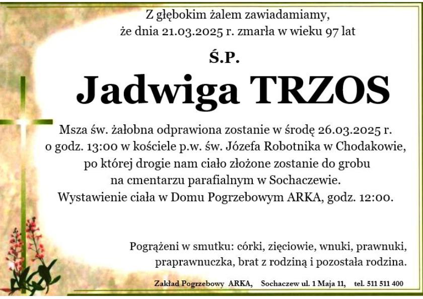 Jadwiga Trzos