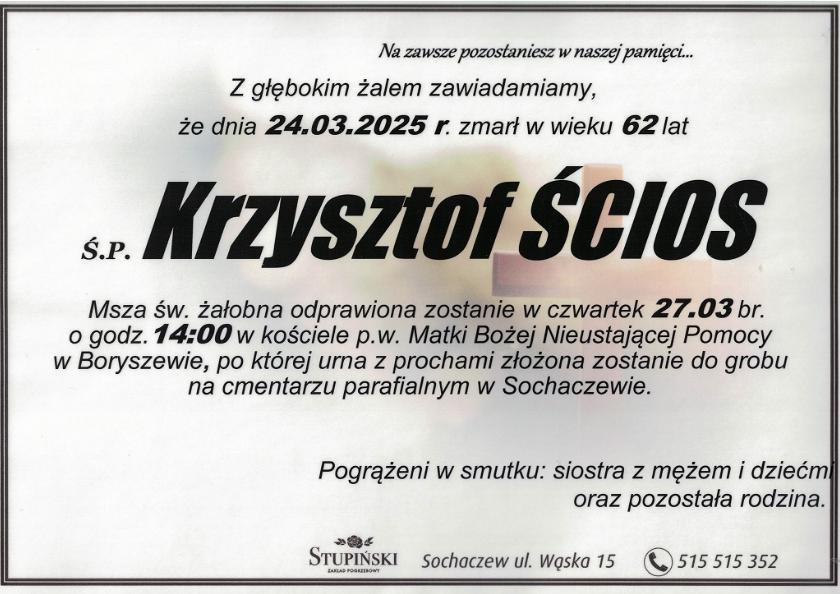 Krzysztof Ścios
