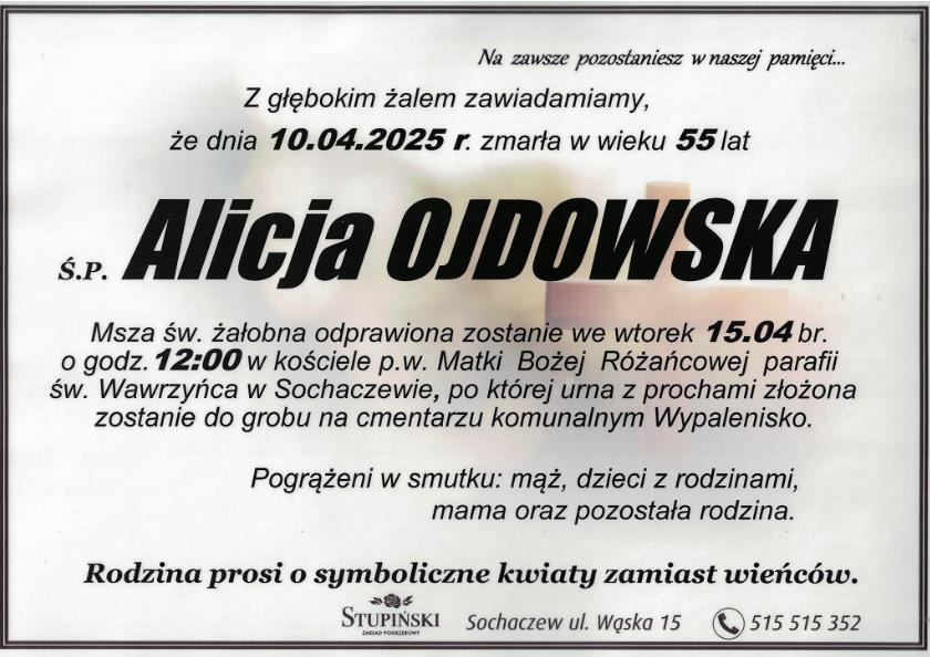 Alicja Ojdowska
