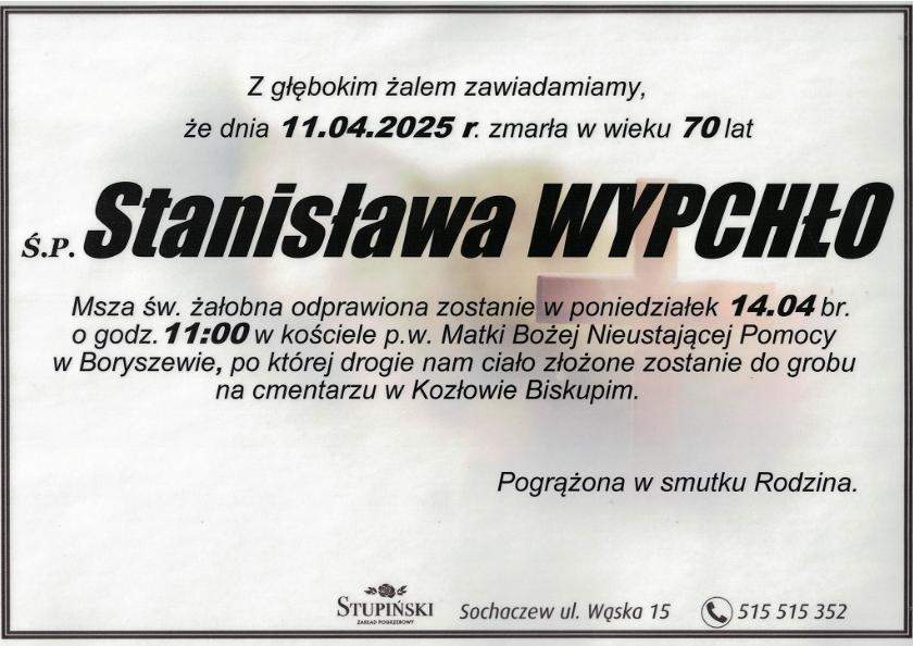 Stanisława Wypchło