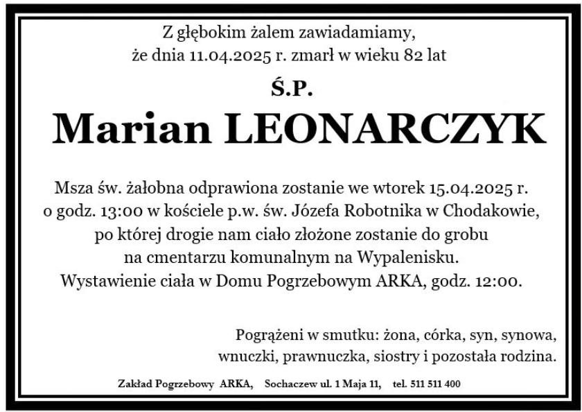 Marian Leonarczyk
