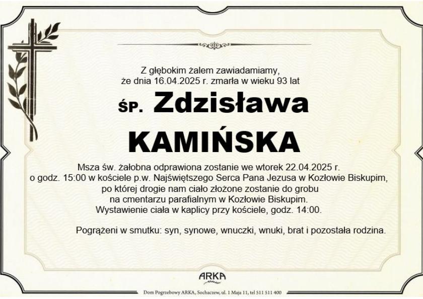 Zdzisława Kamińska