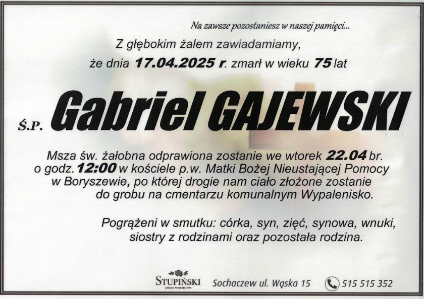 Gabriel Gajewski