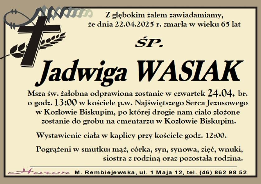 Jadwiga  Wasiak 