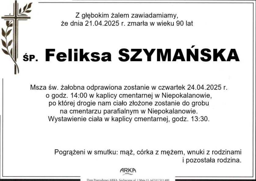 Feliksa Szymańska