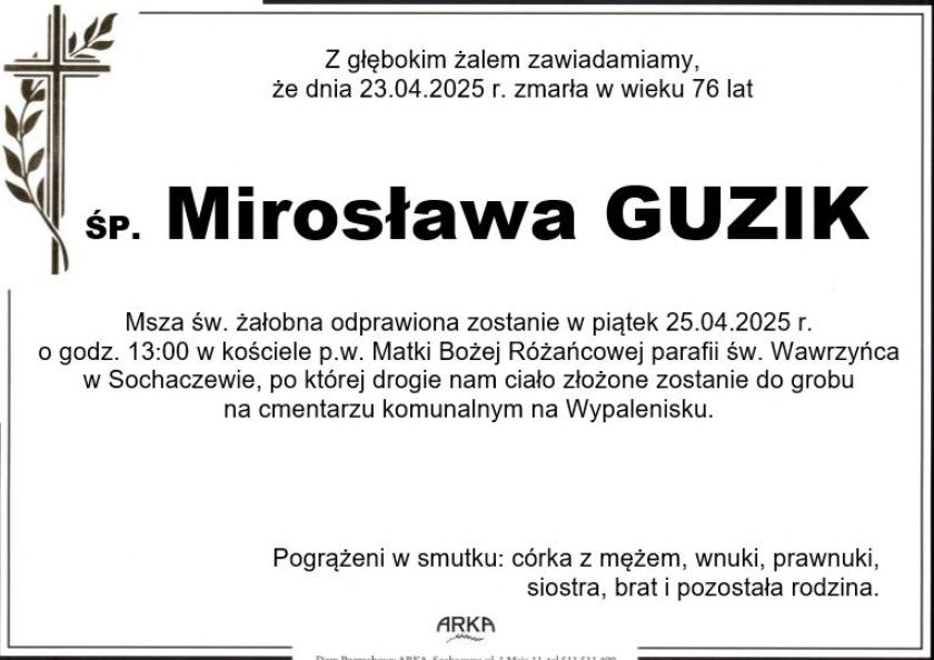 MIrosława Guzik