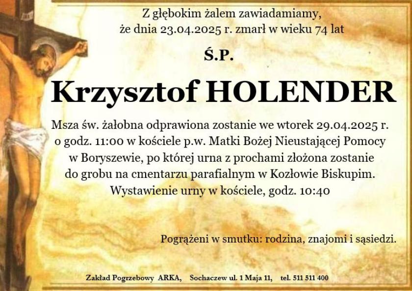Krzysztof Holender