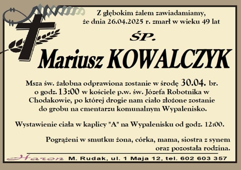 Mariusz Kowalczyk 