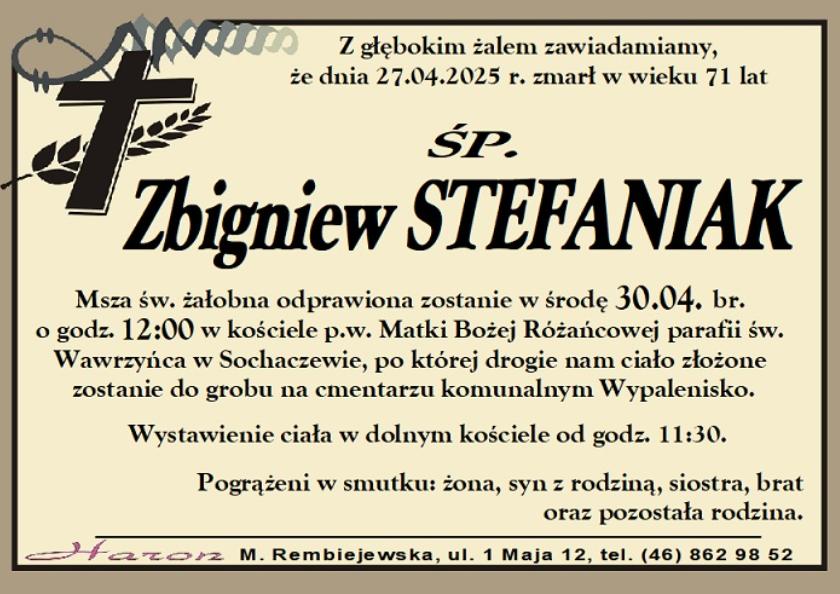 Zbigniew Stefaniak 