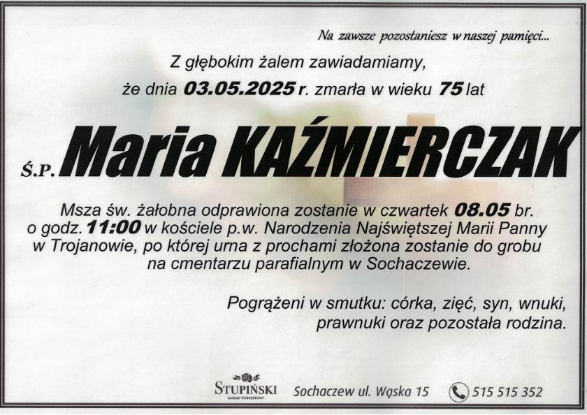 Maria Kaźmierczak