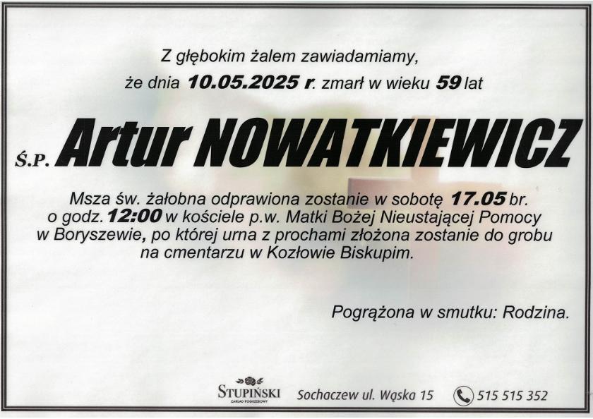 Artur Nowatkiewicz