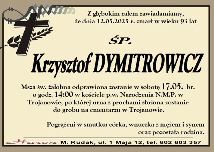 Krzysztof  Dymitrowicz