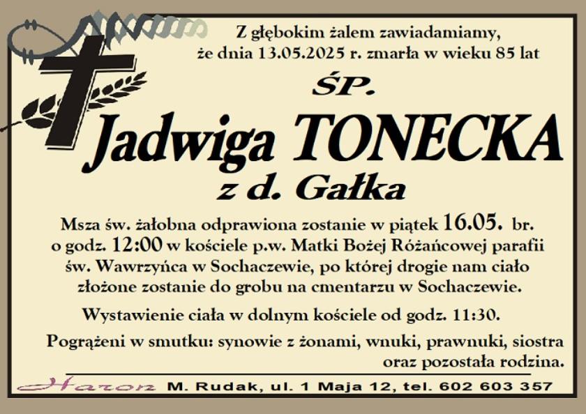 Jadwiga  Tonecka 