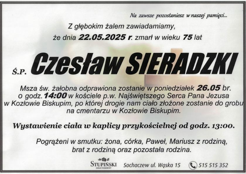 Czesław Sieradzki