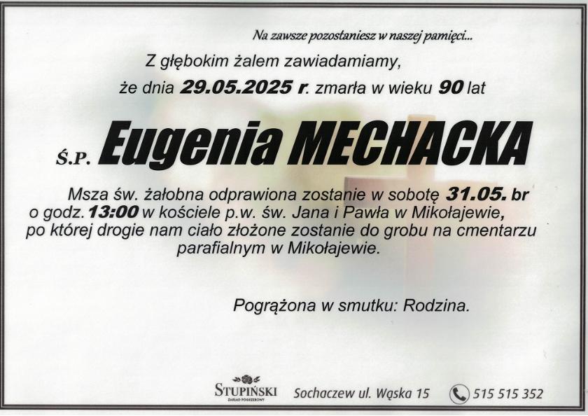 Eugenia Mechacka