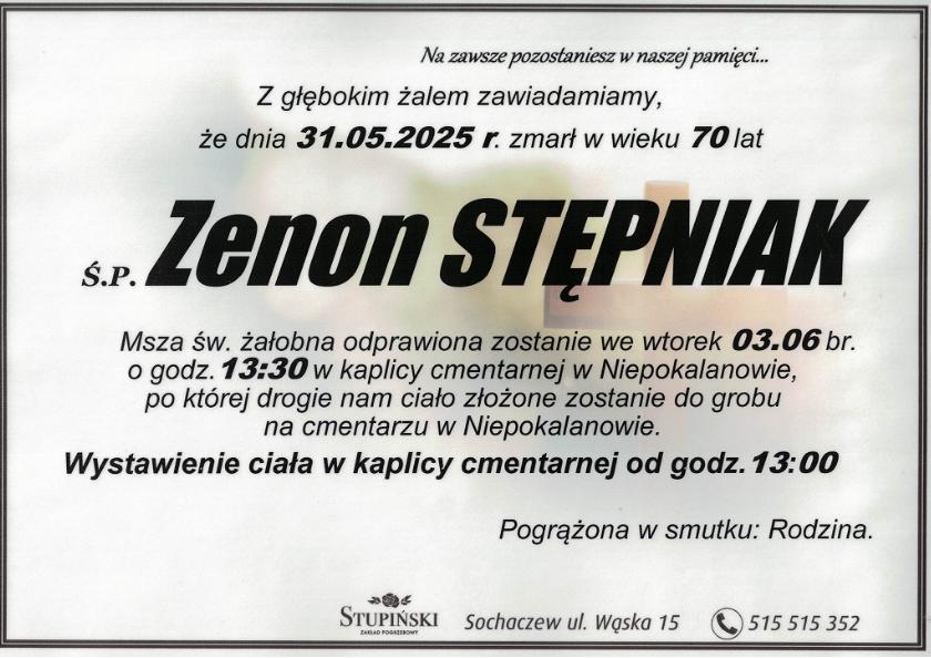 Zenon Stępniak