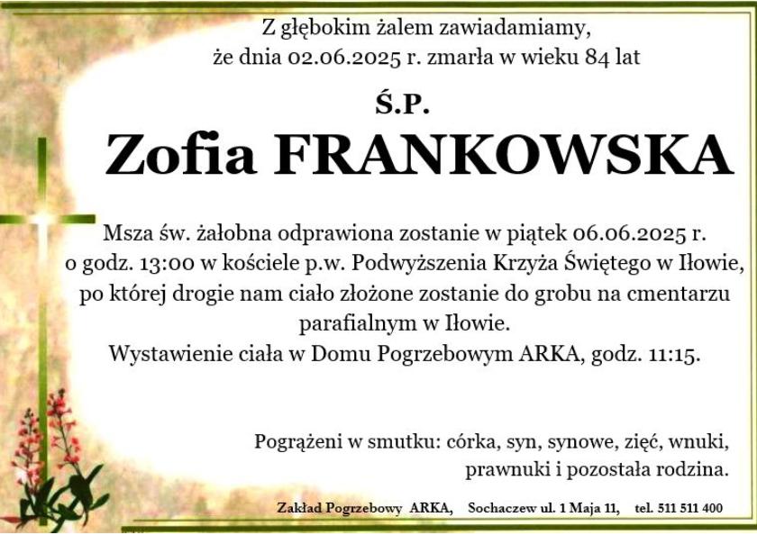 Zofia Frankowska
