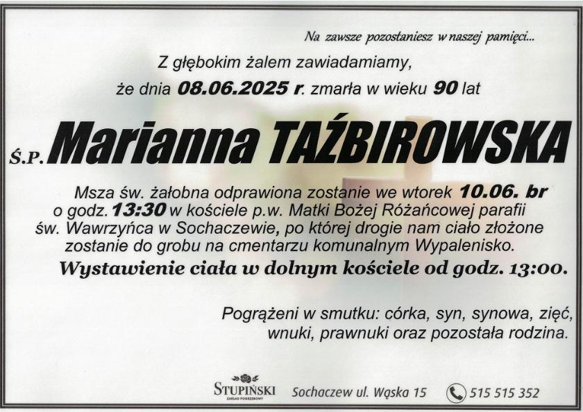 Marianna Taźbirowska