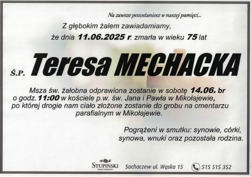 Teresa Mechacka