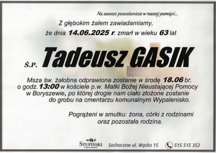 Tadeusz Gasik