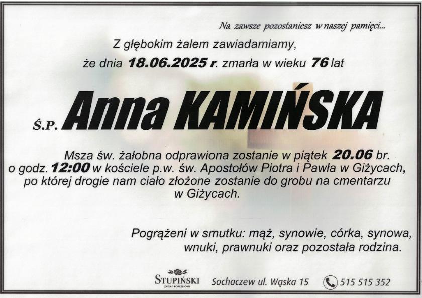 Anna Kamińska
