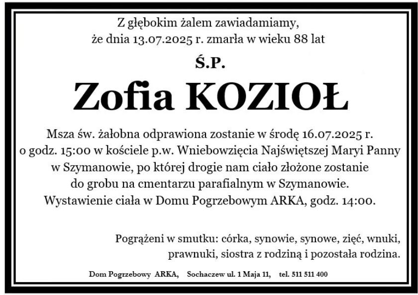 Zofia Kozioł