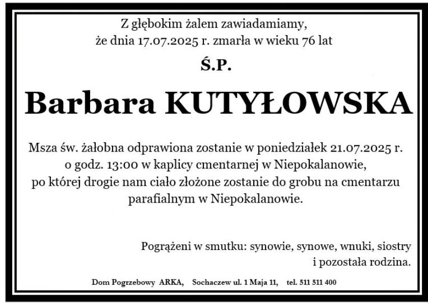 Barbara Kutyłowska