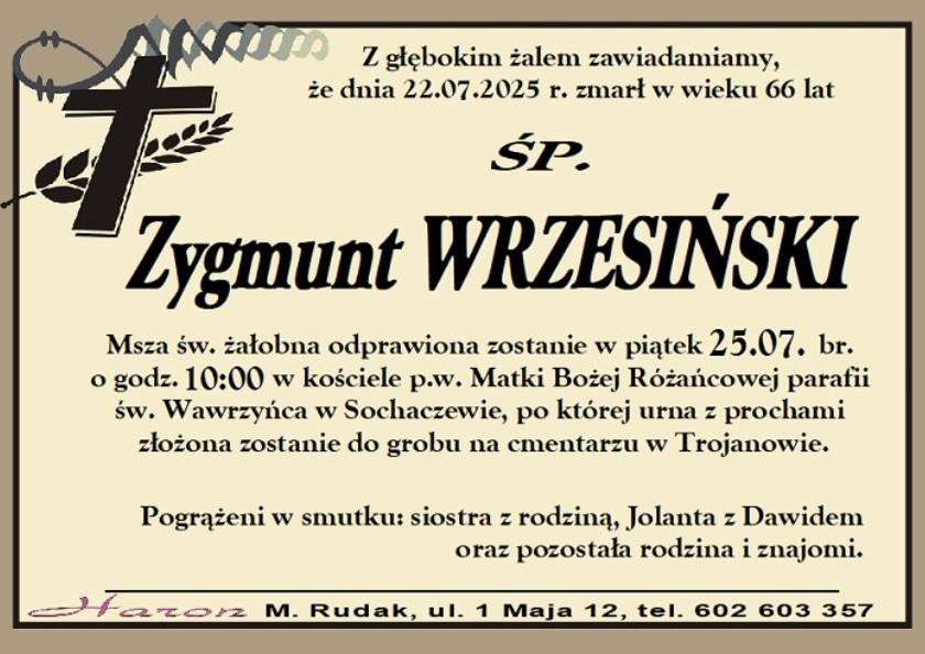 Zygmunt  Wrzesiński 