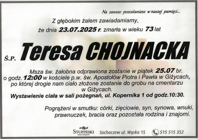 Teresa Chojnacka