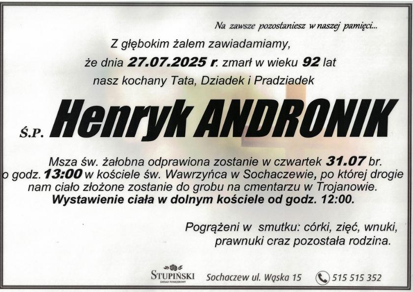 Henryk Andronik