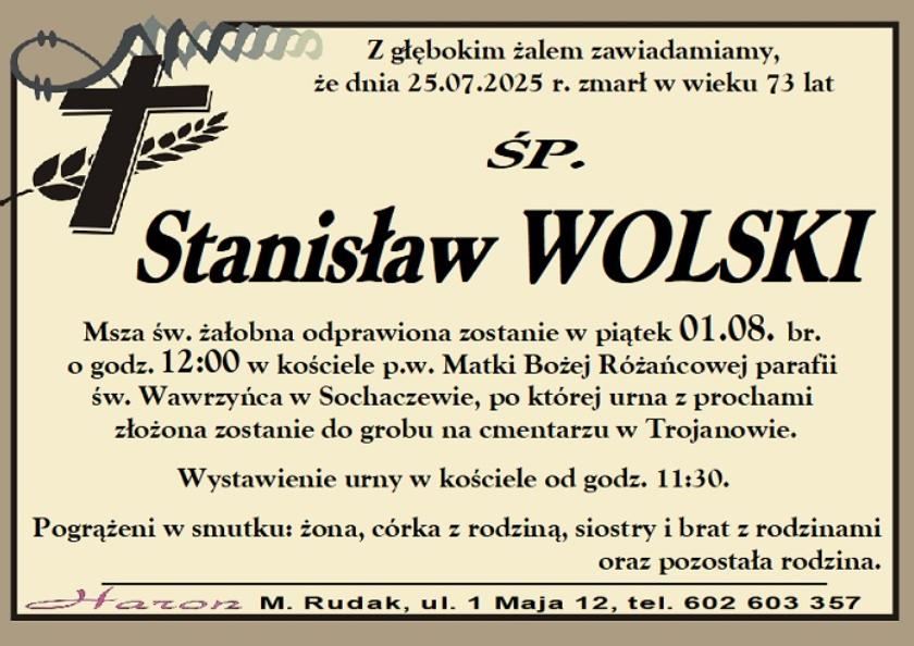 Stanisław  Wolski 