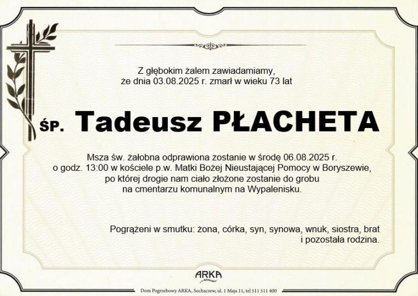 Tadeusz Płacheta