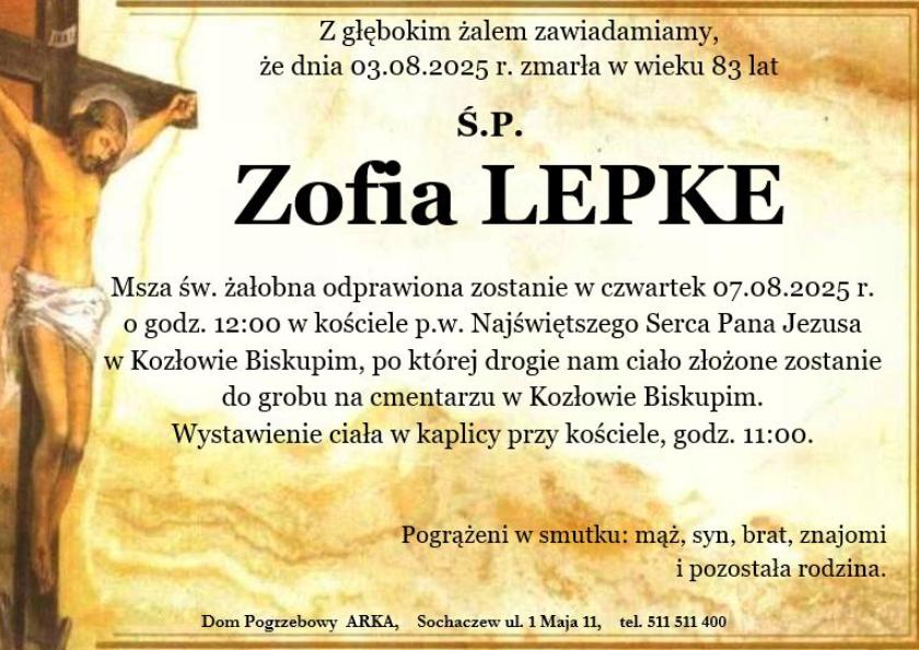 Zofia Lepke