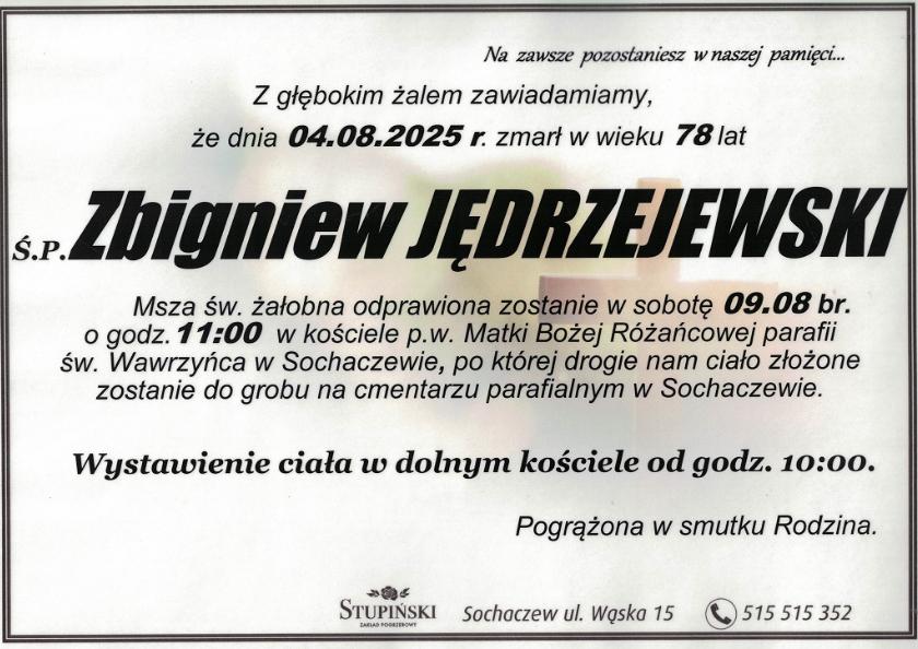 Zbigniew Jędrzejewski