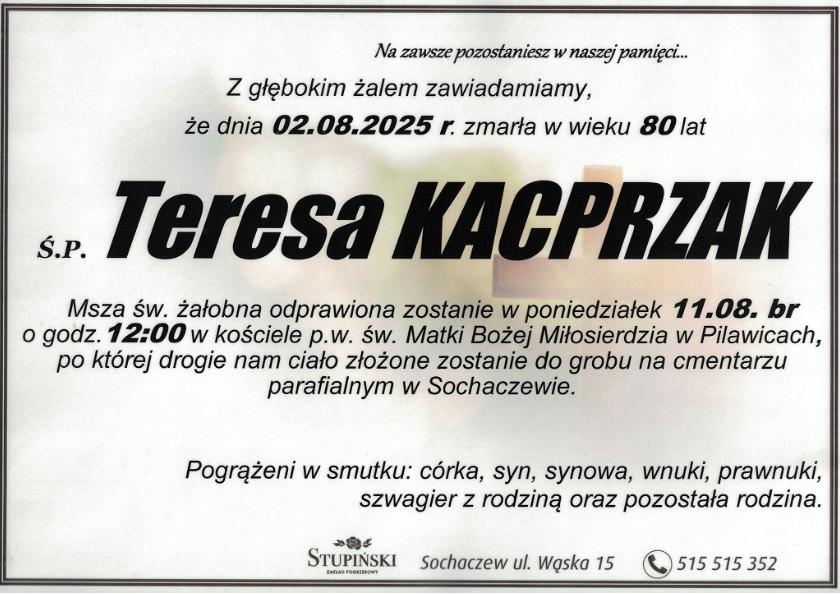 Teresa Kacprzak