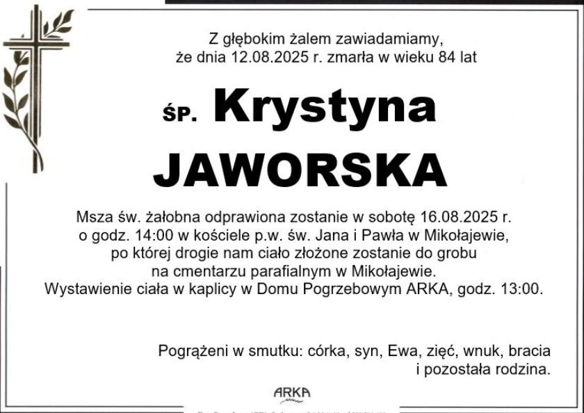 Krystyna Jaworska