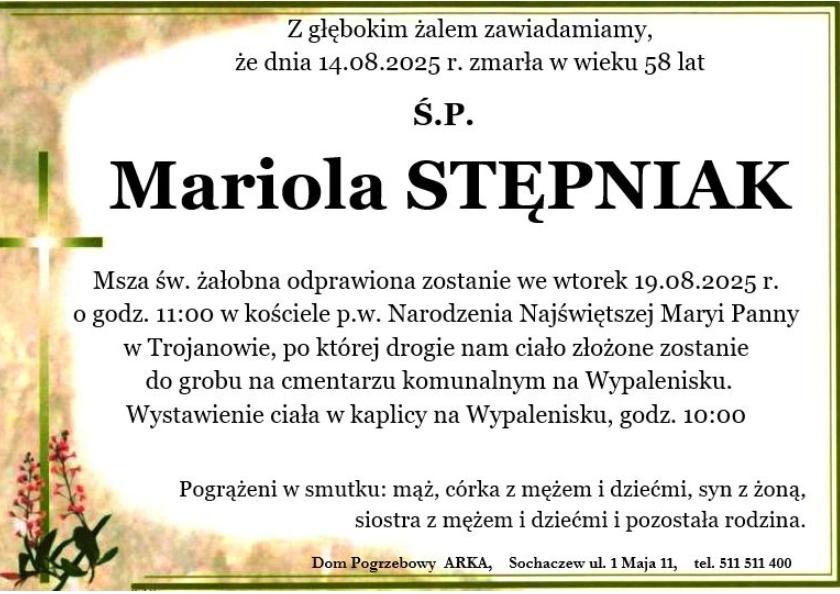 Mariola Stępniak