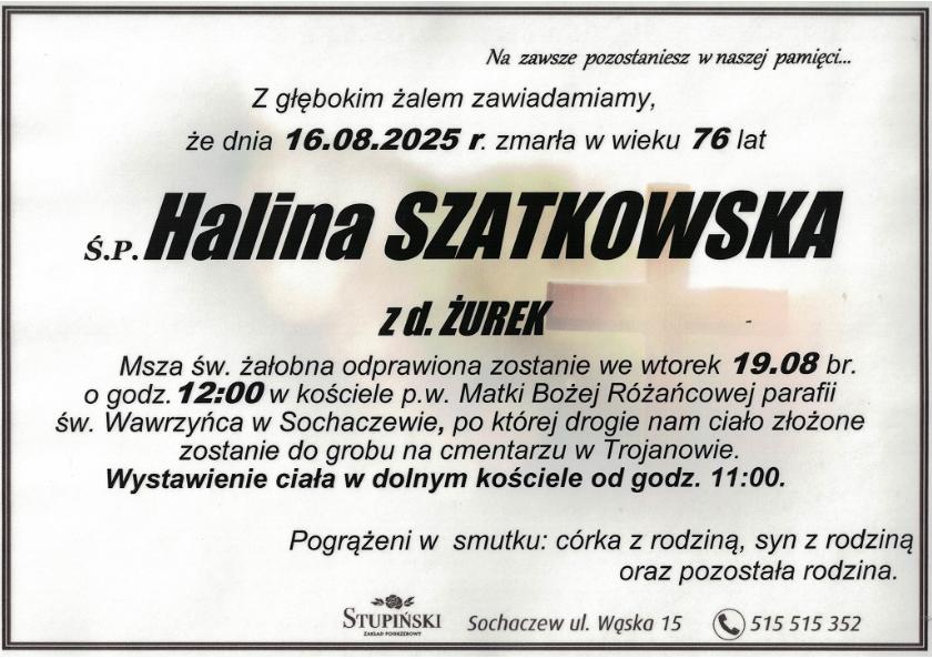 Halina Szatkowska