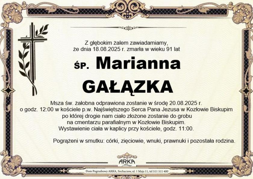 Marianna Gałązka