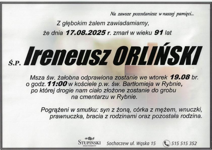 Ireneusz Orliński