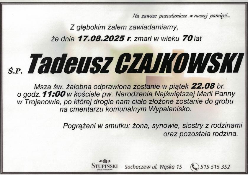 Tadeusz Czajkowski